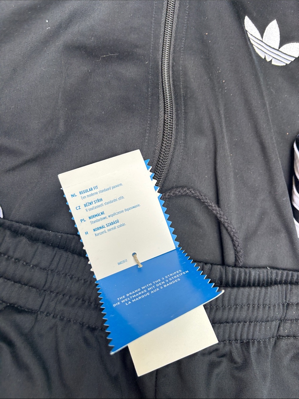 Original RUN D MC ADIDAS Black Track Jacket and Pants Set with White Stripes - Picture 5 of 5